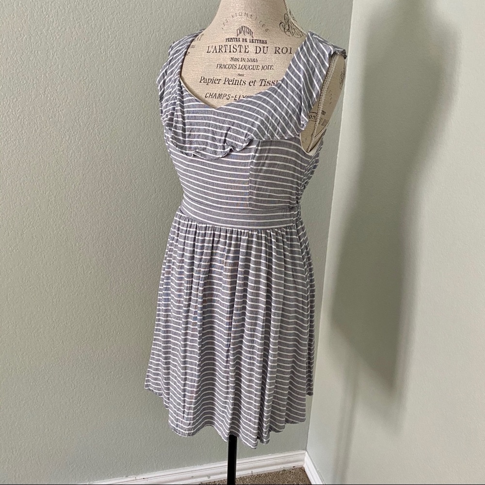 Altar’d State blue and white stripe dress
